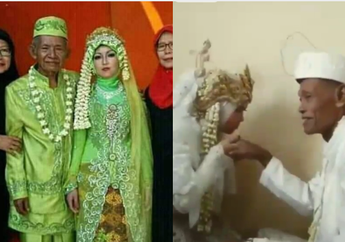 Viral, Bikin Iri Para Lajang Muda, Kakek 63 Tahun Nikahi Wanita Cantik Berusia 27 Tahun yang Parasnya Bak Pemain Sinetron