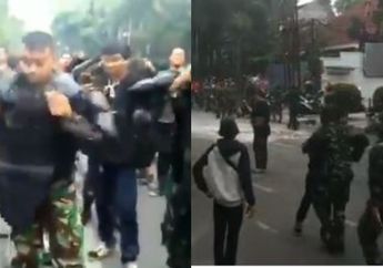 Bikin Mahasiswa Pekikkan Hidup TNI!, Ini yang Dilakukan Personel TNI AD Saat Diminta Lepas Atribut Ketika Duduk Bersama, Rompi Anti Peluru Jadi Bukti Perdamaian
