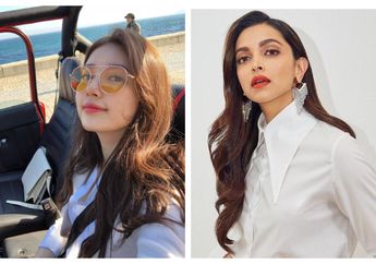 Suzy dan Deepika Padukone Kompak Kenakan Gaun Bermotif Batik ala Dior di Paris Fashion Week, Mana yang Lebih Keren?