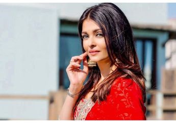 Jadi Model Catwalk Paris Fashion Week di Usia 45 Tahun, Aishwarya Rai Tampil Dramatis dengan Sepatu Berbulu