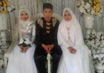 Terjadi Lagi, Tak Bisa Memilih Mana yang Paling Dicintai, Pria ini Nekat Nikahi Dua Pacarnya Sekaligus