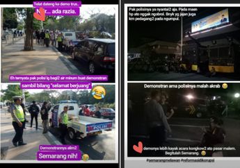 Berhasil Duduki DPRD Jateng, Mahasiswa di Semarang Asyik Ngobrol dengan Polisi Sampai Difasilitasi Keperluannya, Unjuk Rasa Paling Santuy Namun Tetap Berapi-api