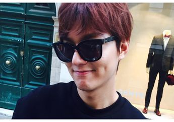 Senyum Ceria Lee Min Ho Berangkat ke Bali, Makin Ganteng Meski Usianya Sudah Berkepala 3!