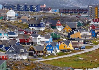 Rupanya Warna-Warni Bangunan di Greenland Ada Maknanya, Pernah Tahu?