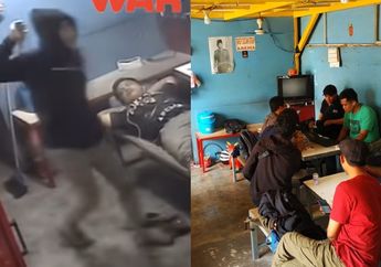 Bak Berada di Film Laga, Penjaga Steam Mobil di Bekasi Adu Celurit Lawan 8 Perampok hingga Bunyi Besi Beradu Terdengar Nyaring