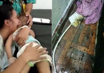 Tangis Pilu Ibu Balita di Brebes, Peluk Bayinya yang Meninggal Usai Kesetrum Charger HP: Balik Nak, Balik...