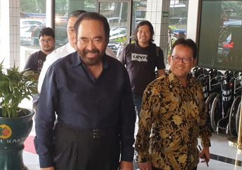 Kondisinya Kian Membaik Pasca Operasi, Wiranto Sudah Bisa Tertawa Lepas Dengar Guyonan Surya Paloh yang Menjenguknya