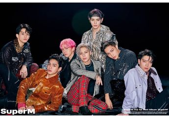 SuperM Jadi Grup K-Pop Pertama yang Puncaki Billboard 200, Baekhyun EXO Girang!