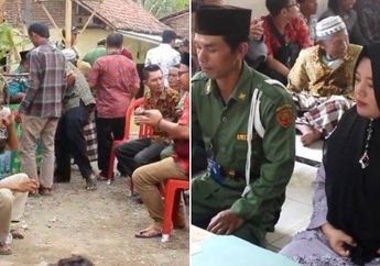 Viral, Nikahan Unik Super Hemat di Brebes Ini Cuma Habiskan Rp 250 Ribu, Tamu Disuguhi Cendol Dawet dan Mempelai Pria Pakai Seragam Linmas