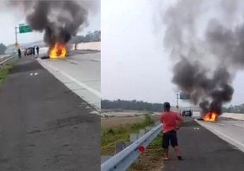Dengan Wajah Berlumuran Darah, Vania Tarik Sang Adik dari Mobil Sedannya Lalu Menjauh, Tepat Sebelum Keluarganya Terpanggang di Tol Lampung....