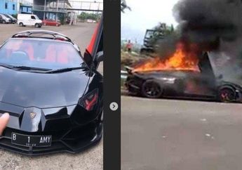 Mobil Lamborghini Raffi Ahmad Terbakar, ini Bahaya Overheat pada Mesin Kendaraan