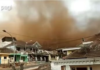 Buat Warga Batu Jawa Timur Lari Tunggang Langgang, Badai Pasir Dahsyat Luluh Lantahkan Beberapa Desa, Satu Orang Dikabarkan Tewas