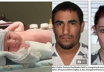 Memilukan, Bayi 4 Bulan Ini Tewas Mengenaskan karena Popoknya tak Diganti selama 2 Minggu, Orangtuanya malah Sibuk Kecanduan Sabu