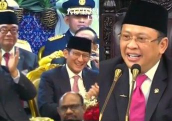 Pantun Unik Ketua MPR di Pelantikan Presiden dan Wakil Presiden yang Bikin Mantan Capres-Cawapres Prabowo-Sandiaga Uno Tertawa dan Bertepuk Tangan