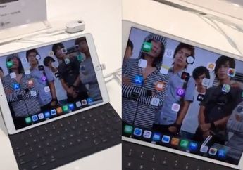 Foto Kangen Band Jadi Wallpaper iPad di Apple Store Korea Mendadak Viral, Netizen: Biasku Andhika Oppa