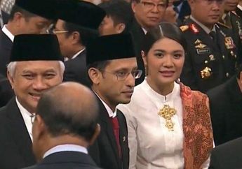 Pesona Franka Franklin, Istri Nadiem Makarim Menteri Pendidikan dan Kebudayaan 2019