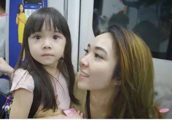Ketagihan Naik MRT, Gempita Nora Marten: Lain Kali Naiknya Lama Ya!