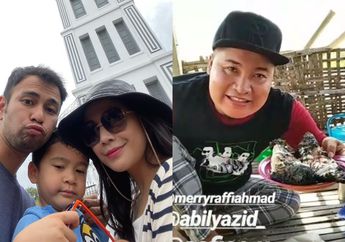 Barbanding Terbalik dengan Raffi Ahmad yang Tengah Keliling Dunia, Merry Hanya Bisa Bakar Ikan di Atas Tanah dan Makan di Saung Sederhana