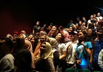 Nonton Bareng Film Susi Susanti, Jonathan Christie Bikin Baper Penonton
