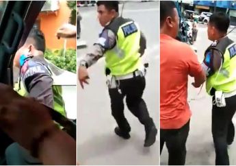 Viral Video Polisi Jotos Supir Ambulans dan Cabut Paksa Kunci Mobil, Kesal Lantaran Terganggu Suara Sirene yang Bawa Pasien Darurat