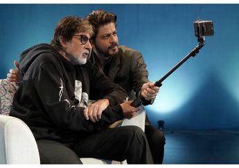 Amitabh Bachchan Pamer Foto Asyik Ngerumpi Bareng Shah Rukh Khan, Bakal Kolaborasi?
