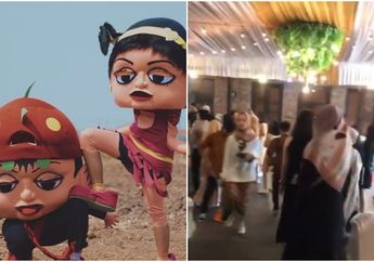 Viral Resepsi Pernikahan Super Unik, dari Putar Lagu Kera Sakti, Pakai Boneka Mampang Hingga Pajang Foto Suzanna yang Sedang Melotot