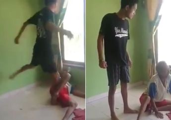 Viral! Cucu Durhaka Tendang dan Dorong Kepala Kakeknya Sendiri, Polisi Ungkap Motif Pelaku Mengamuk Membabi Buta
