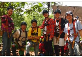 Terjun ke Gua Jomblang Sedalam Puluhan Meter, Super Junior dan TVXQ Ketakutan hingga Kaki Gemetaran