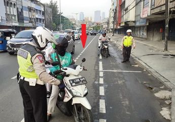 Pengendara Motor Jangan Sembarangan Lewat Jalur Sepeda, Bila Melanggar Siap-siap Kena Tilang!