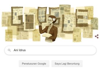 Muncul di Google Doodle, Kenali Sosok Ani Idrus, Wartawati Perempuan Indonesia yang Tak Banyak Orang Tahu 