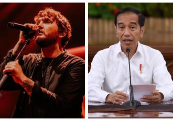 Gaya Gaul James Arthur Sapa Presiden Jokowi saat Keliling Jakarta