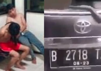 Hadang Mobil Toyota Avanza yang Dikendari Selingkuhan Istrinya, Sang Suami Tertabrak dan Terseret Hingga Hampir, Pelaku Kabur Bersama 4 Orang