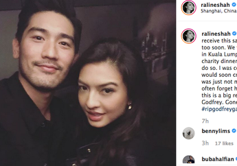Raline Shah Menyesal Tidak Sempat Bertemu Godfrey Gao Sebulan Lalu Sebelum Dia Meninggal Mendadak Karena Serangan Jantung!