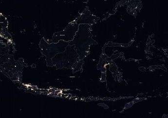 Seperti Potongan Surga, NASA Bongkar Citra Satelit Pulau Jawa, pada Malam Hari, Seperti Apa Keindahannya?