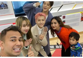 Malu-malu Jabat Tangan Jaemin NCT Dream, Rafathar Sukses Bikin Fans K-Pop Iri