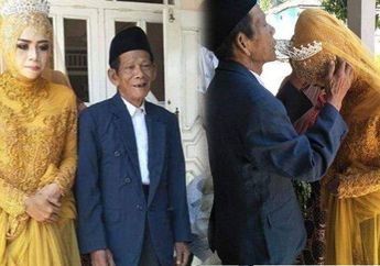 Gadis ini Mengaku Jatuh Cinta pada Pandangan Pertama dengan Kakek 83 Tahun, Pernikahan Keduanya Viral