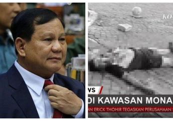 Beginilah Reaksi Menhan Prabowo Subianto atas Peristiwa Ledakan Granat Asap di Monas yang Melukai 2 Anggota TNI