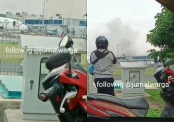 Bus Apron Gapura Angkasa Terbakar di Service Road Pier 1 Terminal 3 Bandara Soekarano-Hatta, Pihak Terkait Buka Suara