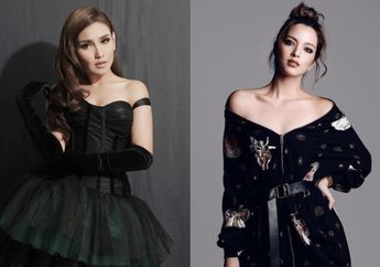 Adu Gaya Seksi Ayu Ting Ting VS Nia Ramadhani saat Hadiri Ultah Bos TV
