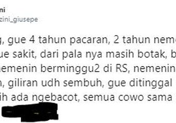 Sakitnya Tuh Disini, 4 Tahun Pacaran Sampai Rela 2 Tahun Temani Kekasihnya Bolak Balik Rumah Sakit, Tapi Setelah Sembuh Nikahnya Sama Selingkuhannya
