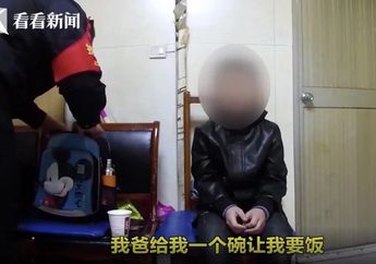 Kesal Guru Sering Laporkan Anaknya yang Tak Pernah Kerjakan PR, Seorang Ayah Tega Suruh Putranya Ngemis Makanan di Stasiun Kereta