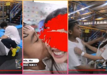 HEBOH Lagi! Setelah Video Sentuh Dada, Aksi Peluk Cium Bertubi Betrand Peto dan Sarwendah Kembali Jadi Sorotan, Kali Ini Sampai Jatuh dan Terguling 