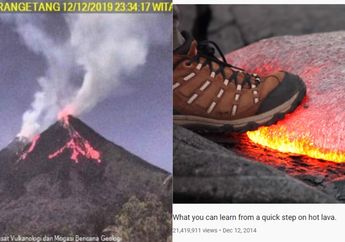 Gunung Karangetang Terus Mengeluarkan Lava: Awas, Ini yang Terjadi Jika Tubuh Kita Terkena Lava, Bahkan Kaki Pria Ini Sampai Hancur!