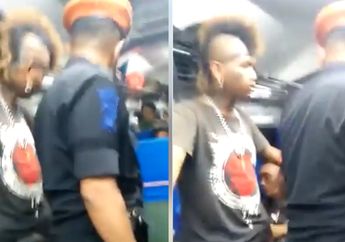 Wara-wiri di Dalam Gerbong Kereta, Anak Punk Ngaku Ditodong Pistol, Ditonjok Hingga Diturunkan Paksa Petugas Polsuska