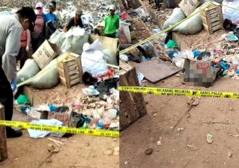 Mayat Bayi Lengkap dengan Ari-ari Terbungkus Kardus Ditemukan Tergeletak di Tumpukan Sampah TPA Batam