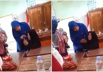 Datang ke Sekolah untuk Penerimaan Rapor, Ibu ini Justru Tega Tampar Bocah SD sampai Menangis, Orang Tua Murid Lain Geram: Jangan Dipukul Mukanya!