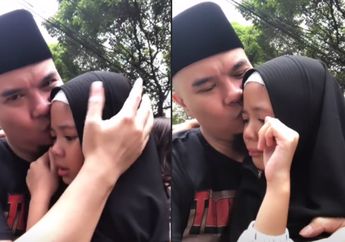 Lama Menahan Rindu, Safeea Ahmad Nangis Sesenggukan saat Sambut Kebebasan Ahmad Dhani dan Banjir Peluk Cium dari sang Ayah