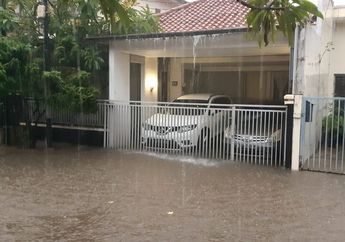 Sambut Tahun Baru 2020 dengan Banjir, Warga Jakarta: Sudah Lama Tidak Kebanjiran...