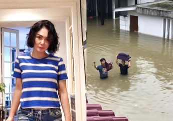 5 Rumah Artis yang Terendam Banjir di Awal Tahun Baru 2020, Ada yang Nyaris Tenggelam!
