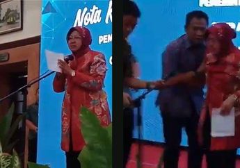 Viral! Video Walikota Surabaya Risma Tak Dapat Menahan Tangis Hingga Sesenggukan dan Sujud di Depan Pengusaha Ucapkan Terimakasih